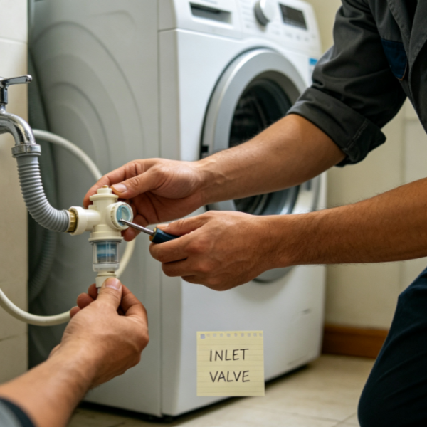 Washing Machine Water Inlet Component Repair