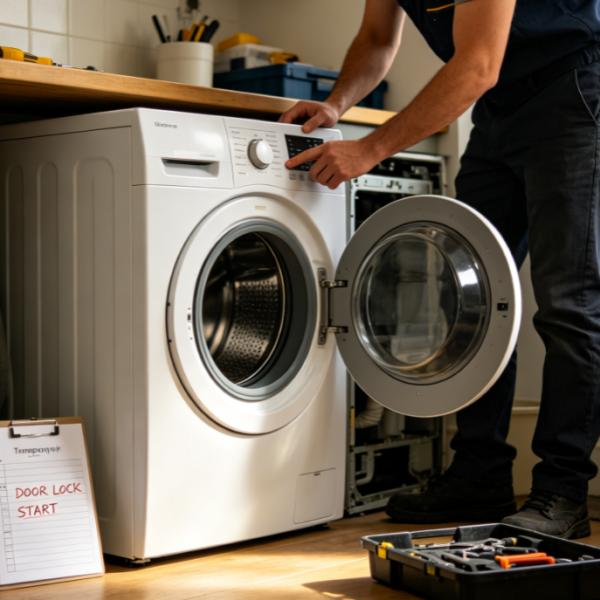 On-Site Inspection For Washing Machines That Won't Start