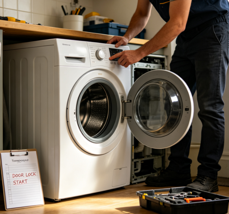 On-Site Inspection For Washing Machines That Won't Start