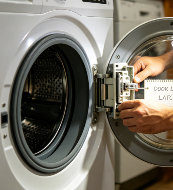 Washing Machine Door Lock Assembly Repair
