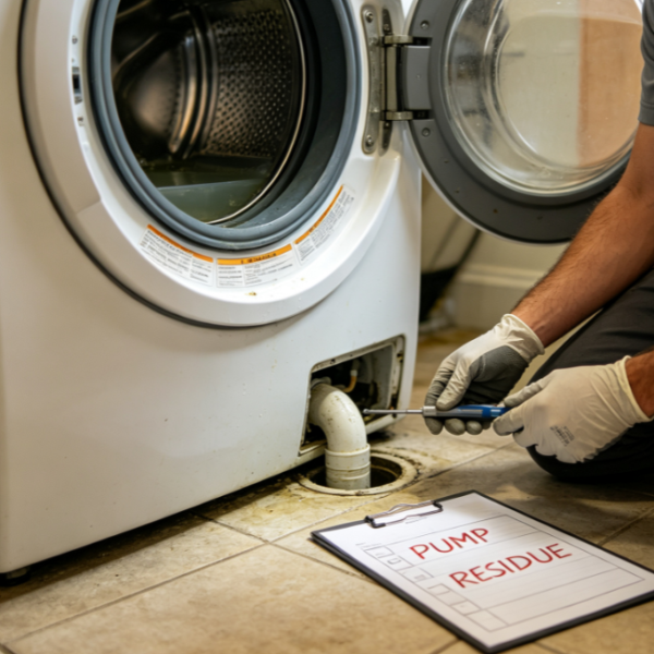 On-Site Repair For Washing Machines Not Draining