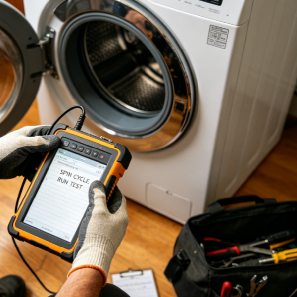 On-Site Repair For Abnormal Spin-Dry Function